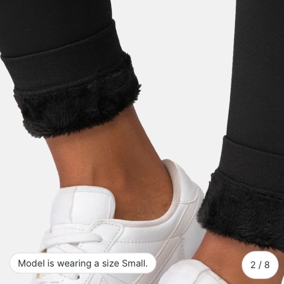 Free Country Women's Faux Fur Lined Legging XS/S - Picture 10 of 10